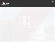 Tablet Screenshot of isharp.net